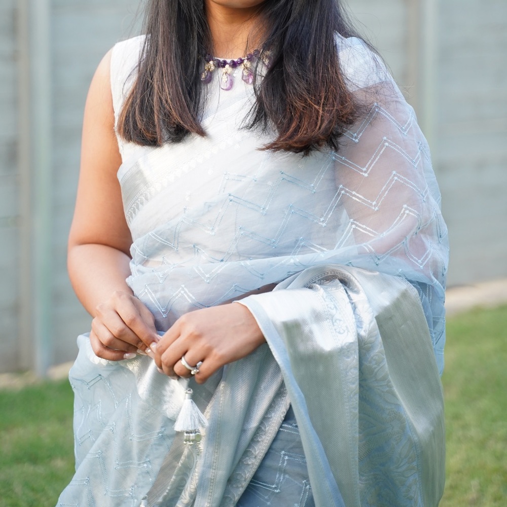 Organza Pattu Saree
